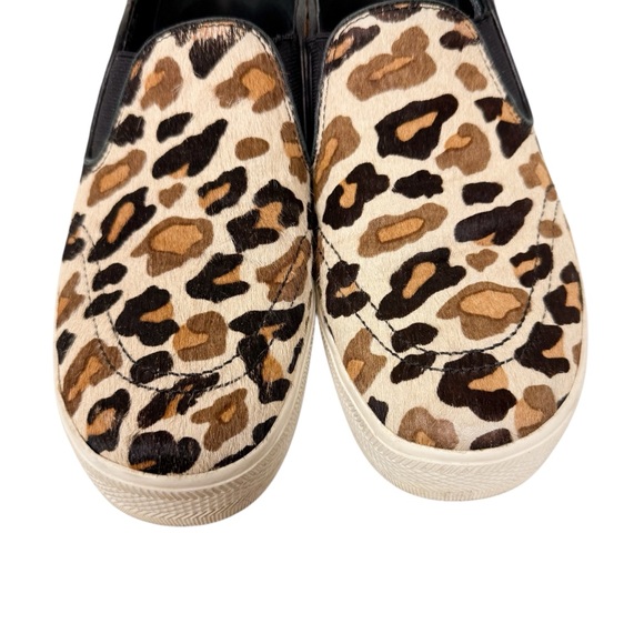 ASH Jungle Leopard Calf Hair Slip On Platform Sneakers Size 39/ 8.5 - Picture 10 of 12